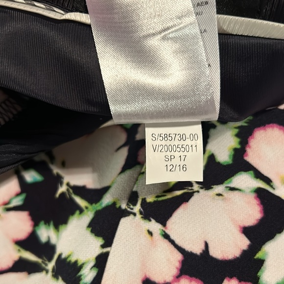 Banana Republic Avery Straight Pants Floral Size 6 - Picture 2 of 5